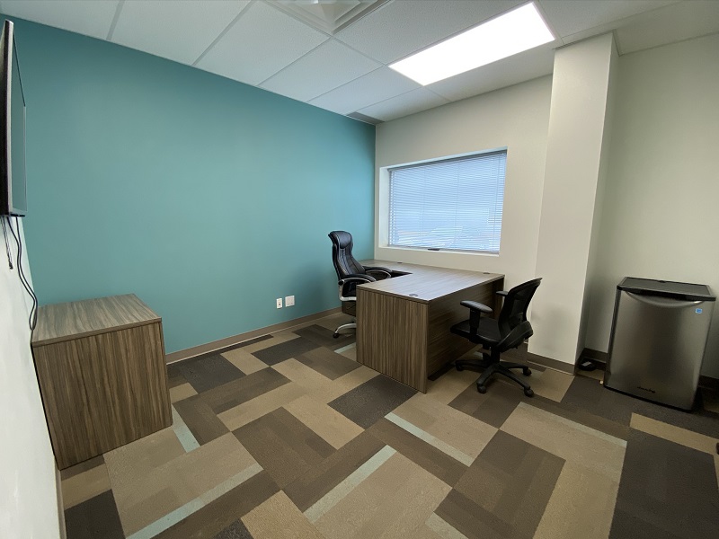 Office Available On Floor 1 of The EYE For Business Center, Located at 100-105 Fort Whyte Way, Oak Bluff, Manitoba R4G 0B1, Office #19