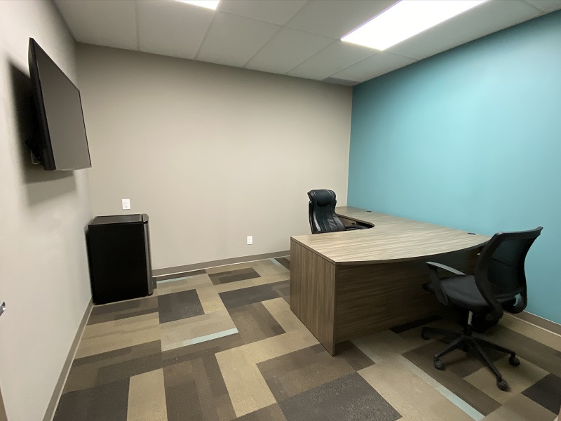 Office Leased! On Floor 1 of The EYE For Business Center, Located at 100-105 Fort Whyte Way, Oak Bluff, Manitoba R4G 0B1, Office #34
